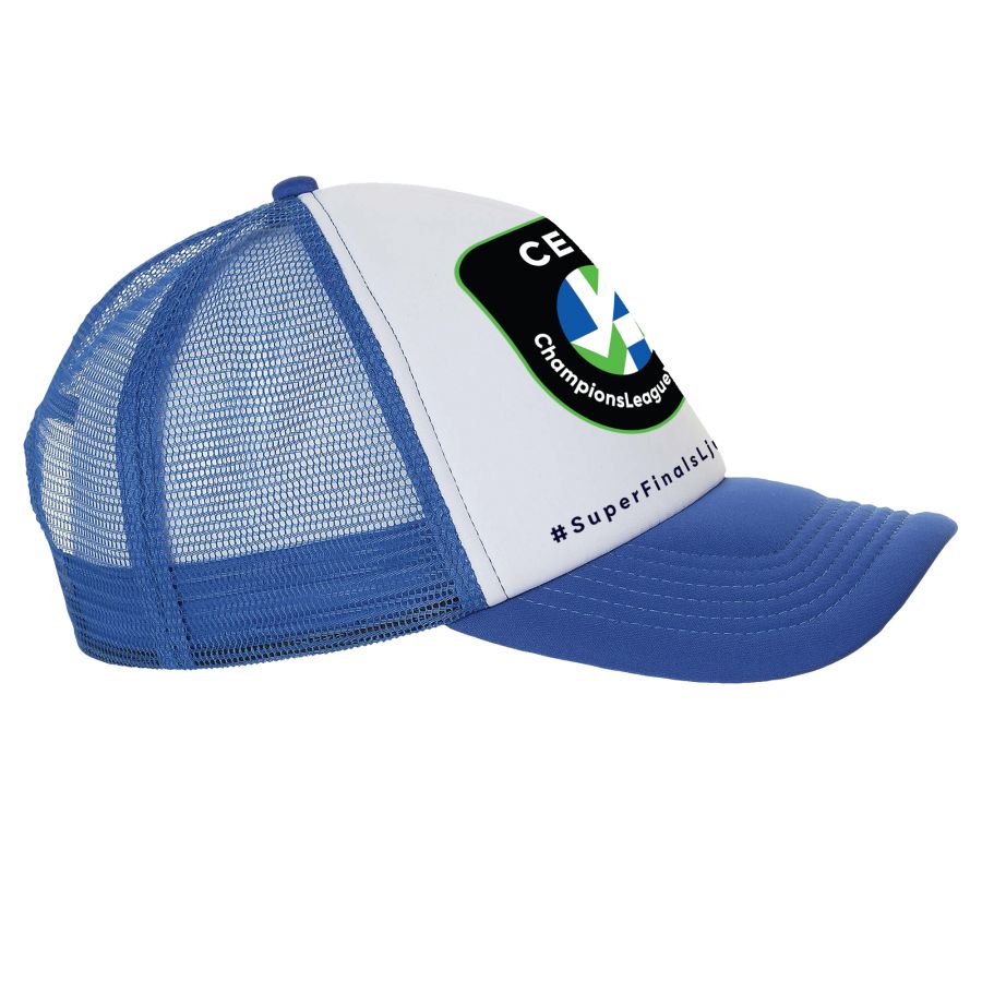 Casquette Filet BLEU ROYAL BLANC Super Finals 2022