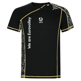 Maillot D'entrainement NOIR WeAreEuroVolley