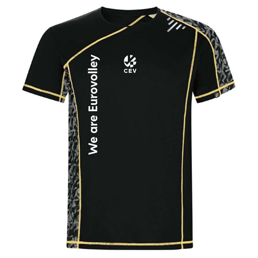 Maillot D'entrainement NOIR WeAreEuroVolley