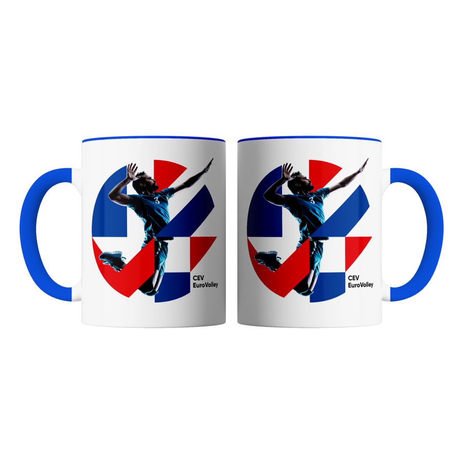 Mug Bicolore BLEU VolleyMark Smash