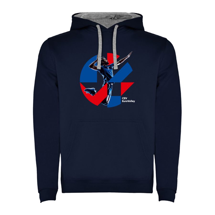 Sweat Capuche MARINE Volleymark Smash