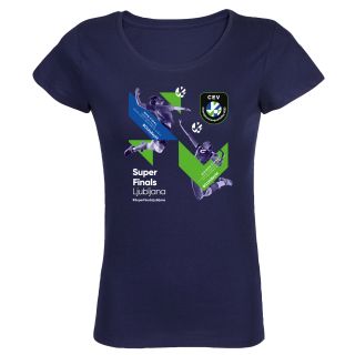 T-shirt Femme MARINE Super Finals 2022