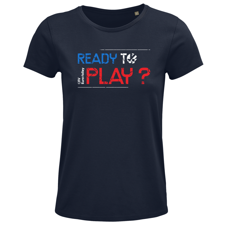 T-shirt Femme MARINE Ready to Play?