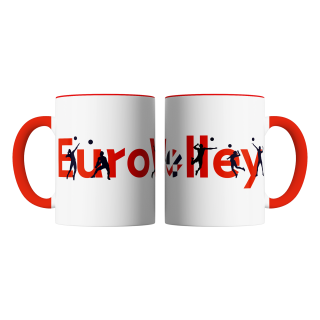 Mug BLANC ROUGE Eurovolley