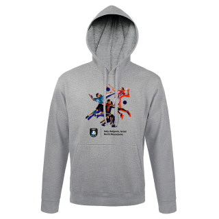 Sweat Capuche GRIS Euro Men