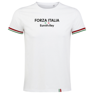 T-shirt BLANC Forza Italia