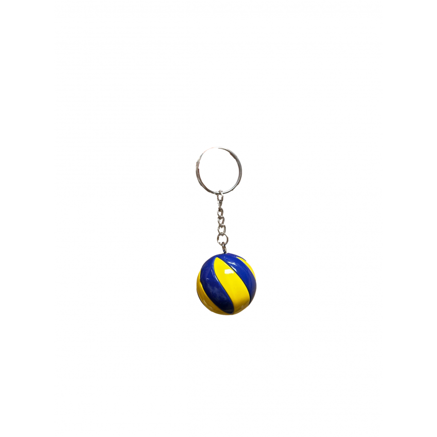 Keyring - Ball red/blue